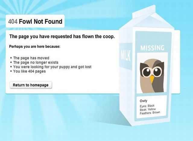 The Best of the Worst 404 Errors (109 pics)