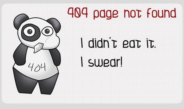 The Best of the Worst 404 Errors (109 pics)