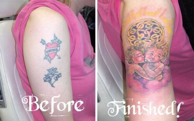 The Art of Covering a Tattoo with Another Tattoo (18 pics)