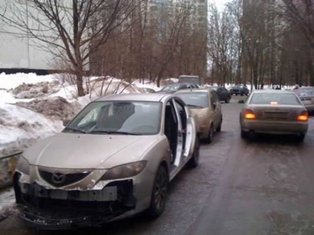 Bad Situations for Car Owners (6 pics)