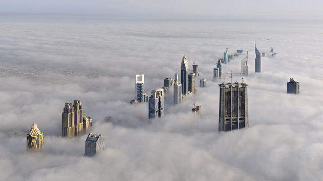 Skyscrapers Piercing the Clouds (23 pics)