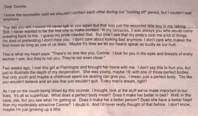 The Most Epic Divorce Letter in History!!! 