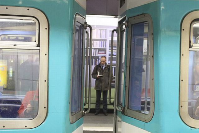 Cool Promotion Idea In Paris Subway (10 pics)