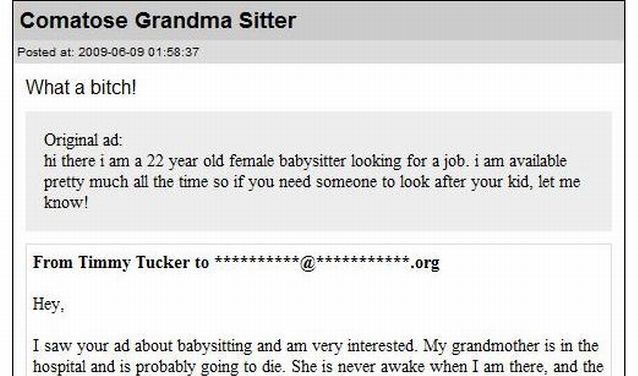 Hilarious Babysitting Emails