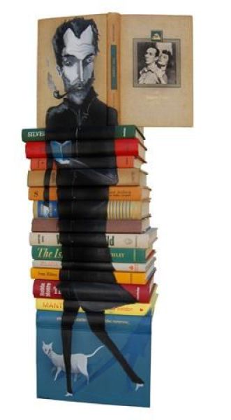 Art with Stacked Books (23 pics)