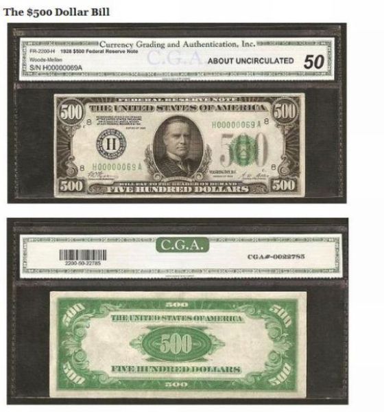 Some Very Large Bills (5 pics)