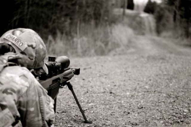 Один день из жизни снайпера The Life of a Sniper (30 pics)