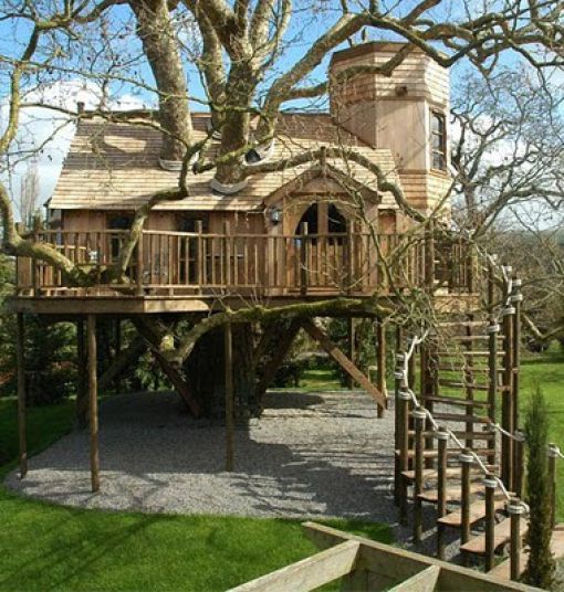 Beautiful Tree Houses (35 pics)