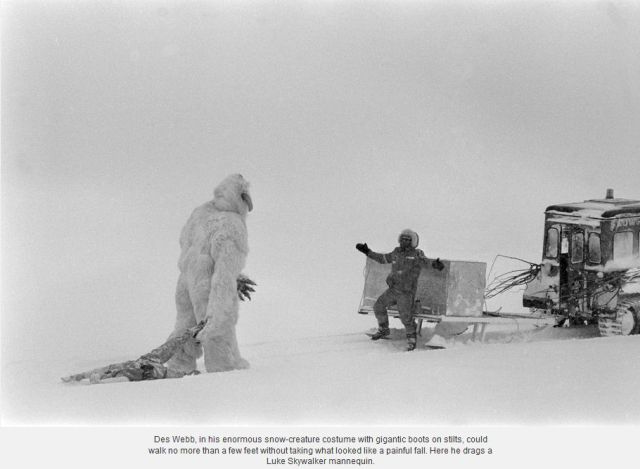 Behind the Scenes. Star Wars: The Empire Strikes Back (12 pics)