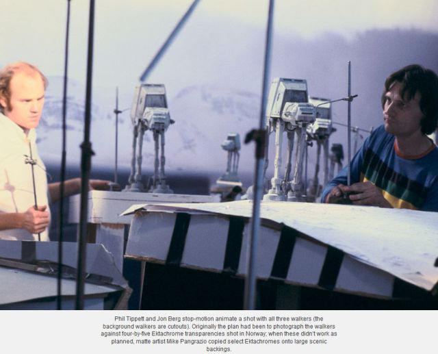 Behind the Scenes. Star Wars: The Empire Strikes Back (12 pics)