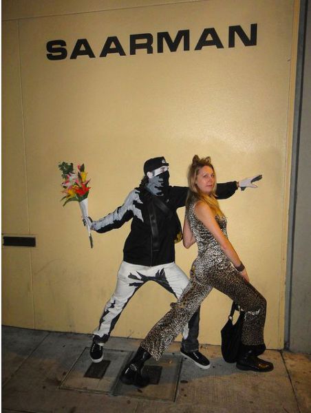 Awesome "Flower Thrower" Costume