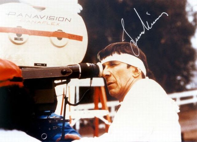 Between Takes on the Set of Star Trek