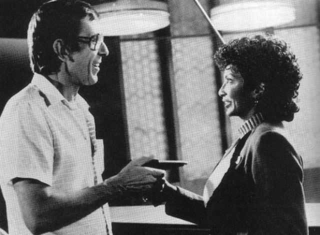 Between Takes on the Set of Star Trek