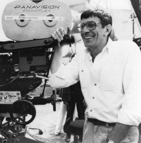 Between Takes on the Set of Star Trek