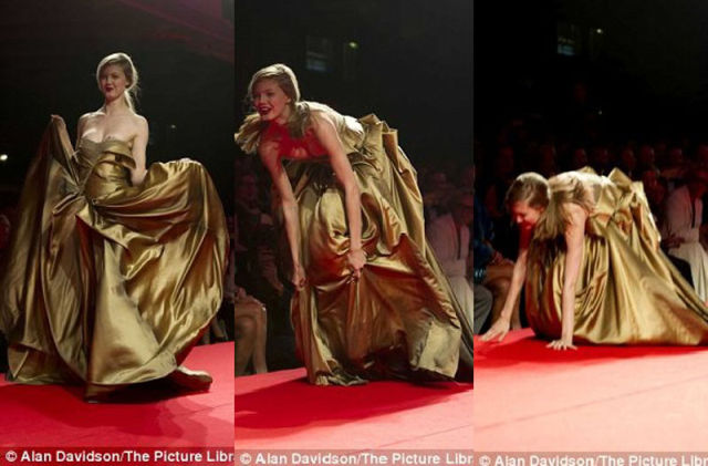 Tripple Tumbling on the Cannes Catwalk