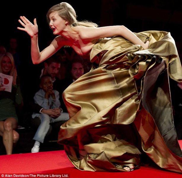 Tripple Tumbling on the Cannes Catwalk