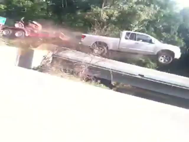 Insane GTA-style Road Accident 