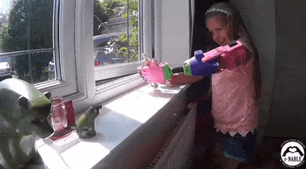 Young Girl Get the Best 3D Printed Gift Ever