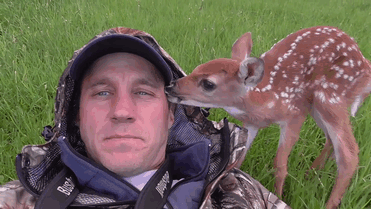 Man Rescues a Baby Deer and Has a Friend for Life