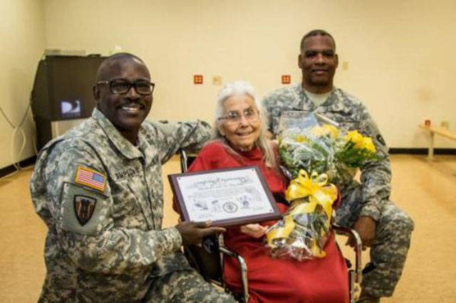 Soldiers Show Their Love and Affection for the “Hug Lady” in Her Time of Need