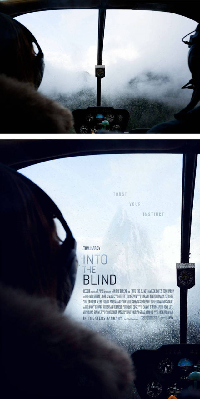Ordinary Pictures Turned Into Movie Posters