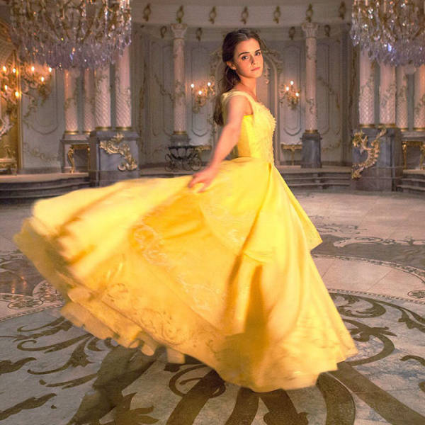 First Photos Of Emma Watson As A Belle From “Beauty And The Beast”