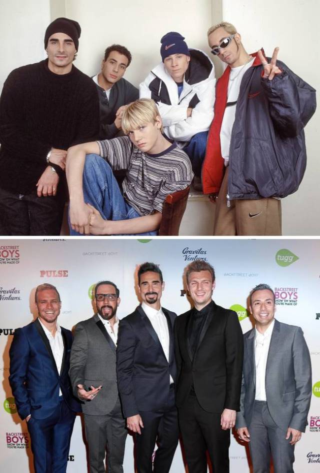 How Members Of The Top 3 Boys Bands From The 90’s Look Today