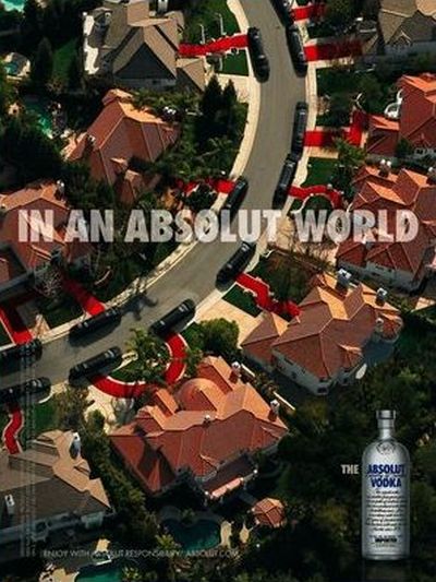 Absolute vodka ad compilation (16 photos)
