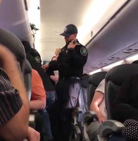 Is It Normal To Beat Up Your Passengers If They Don’t Want To Leave The Flight They Paid For?