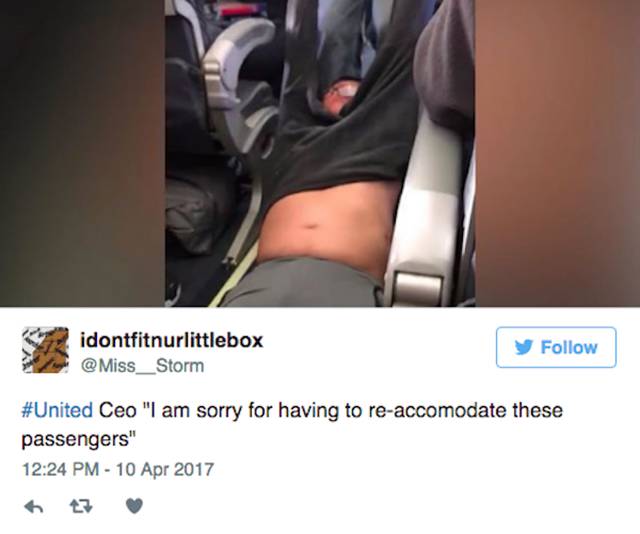 Is It Normal To Beat Up Your Passengers If They Don’t Want To Leave The Flight They Paid For?