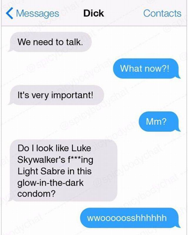 7 Pictures of What It’d Be Like if Your Meat Saber Could Text Your Brain