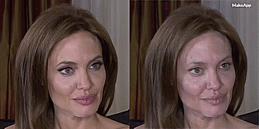 Removing Makeup From Celebrity Faces With This App Seems Way Too Real