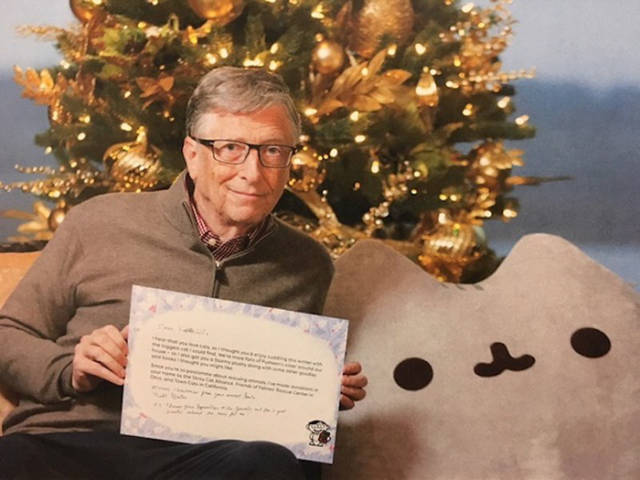 Bill Gates Strikes Again As The Secret Santa!