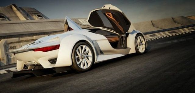 Citroen concept car (11 photos)