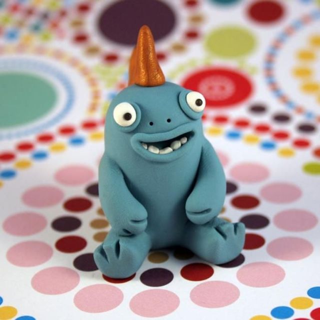 Modeling clay monsters (70 photos)