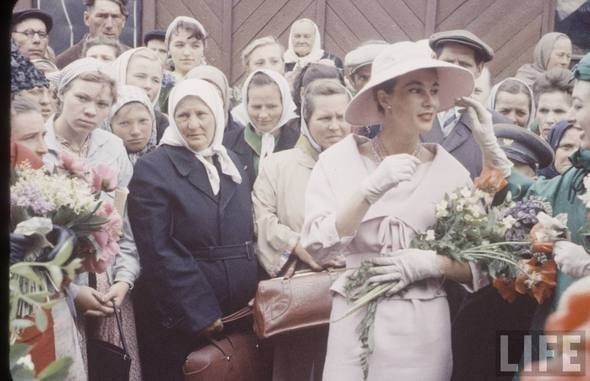 Dior fashion week in Moscow, 1959 (12 photos)