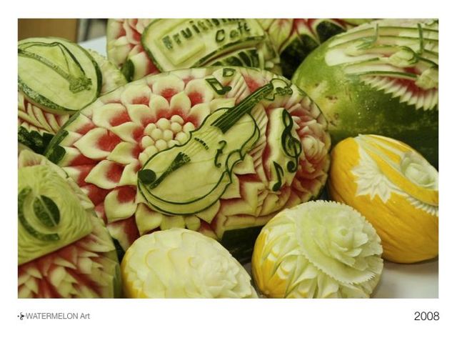 Watermelon Art. Awesome! (16 photos)