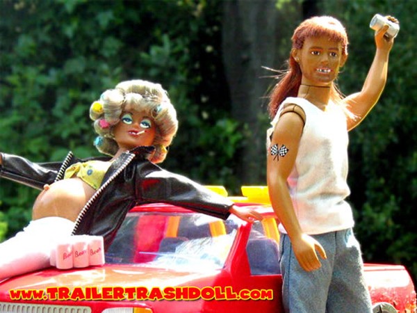 Trailer trash doll (8 photos) .