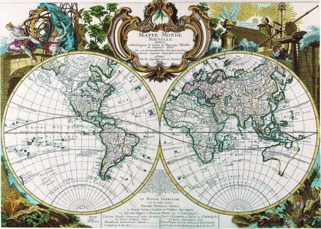 Antique Maps Of The World (22 Photos) - Izismile.com