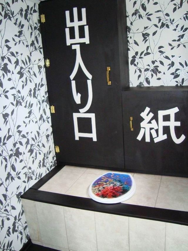 Japan style toilet (5 photos)