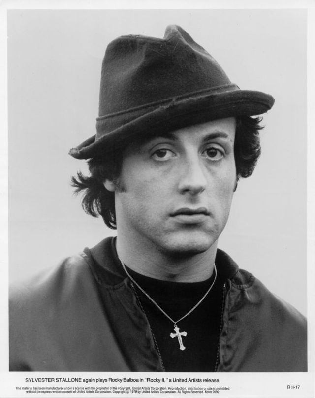 Photo selection with Sylvester Stallone (40 photos)