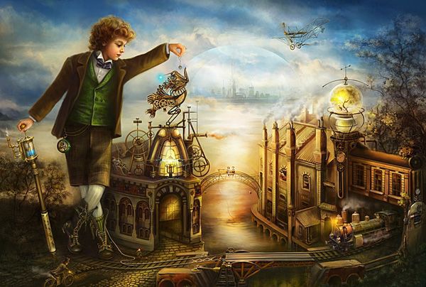 The other side of perception - Steampunk (20 photos)