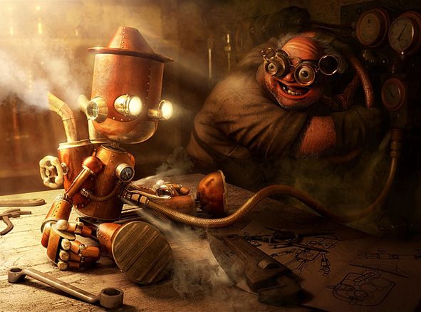 The other side of perception - Steampunk (20 photos)