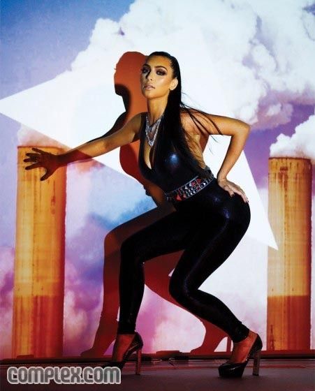 Kim Kardashian extremely bootilicious for Complex (11 photos)