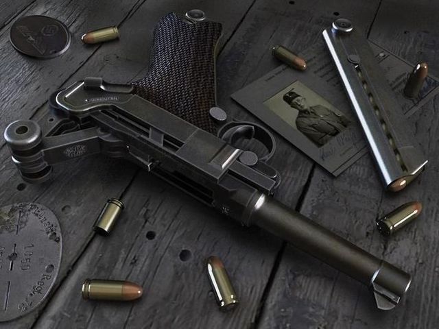3D gun models (17 photos)