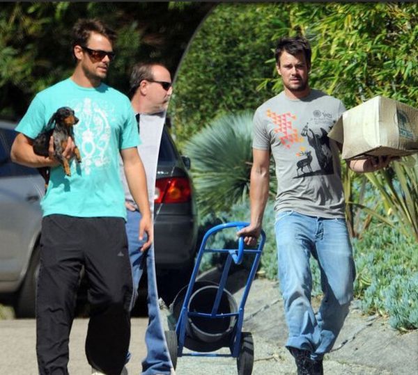 Celebrities and their dogs (9 photos)