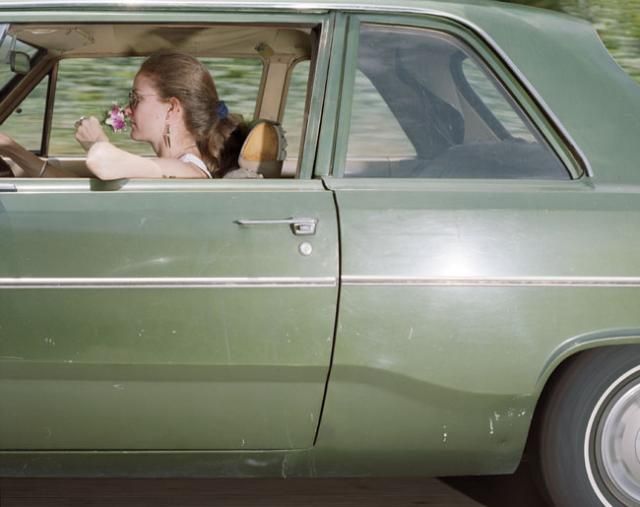 Great series of pictures : Americans behind the wheel (40 photos)