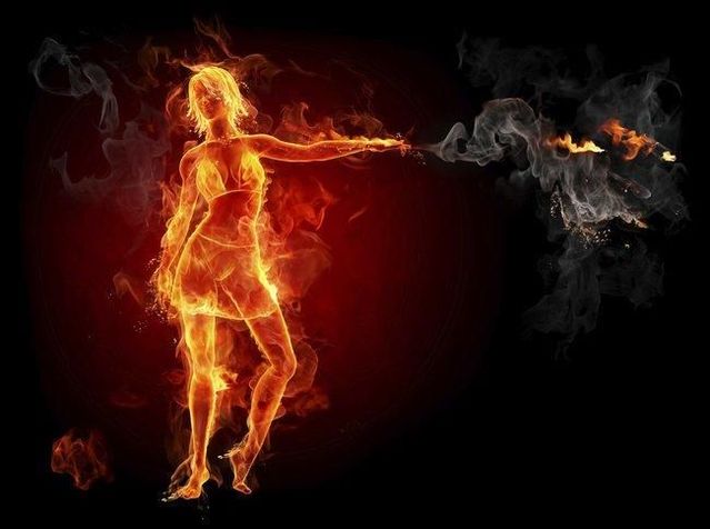 Great creative works – Play with fire (14 photos)