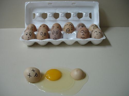 Funny eggs (10 photos)
