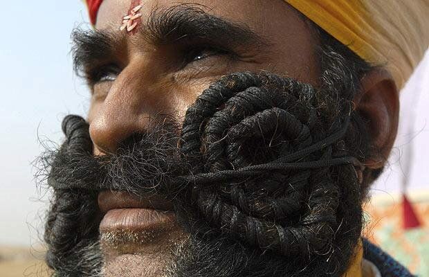 Indians with mustache (10 photos)